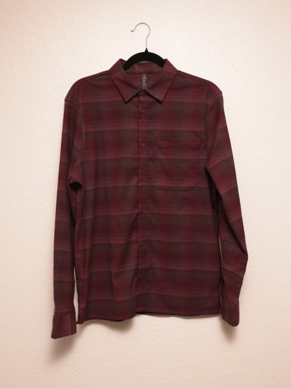 Lululemon Brushed Woven Overshirt Flannel (M)